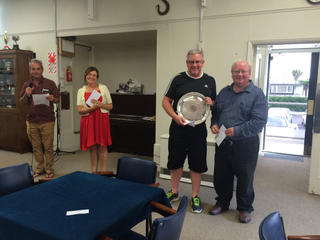 Bruce Bell Salver winners (best men, third overall)