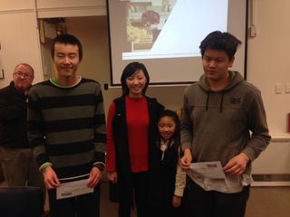 Winners 5B Pairs and Top Intermediate Pair in 3A Pairs