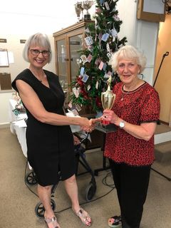 2018 Winner of the Friday AM Albert Stern Points Trophy for Section B